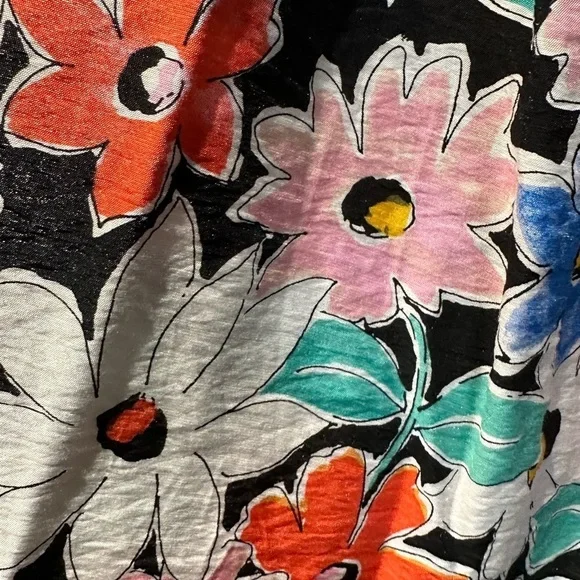 Floral summer multicoloured dress papaya size 16 new summer pattern la… - Picture 4 of 7